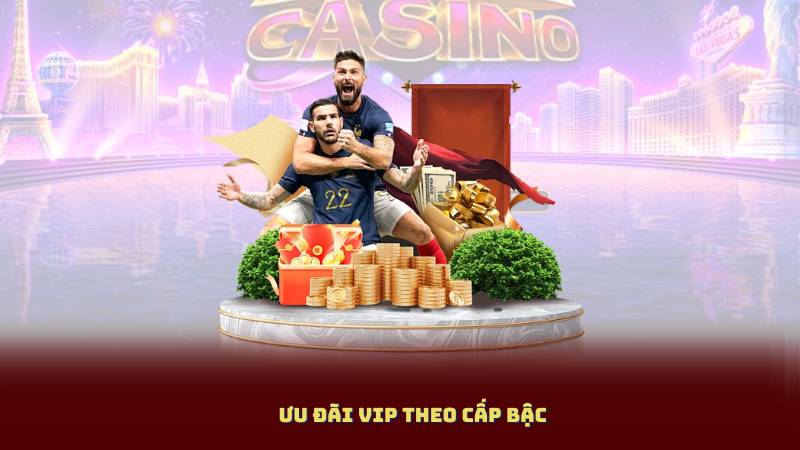 Ưu đãi vip theo cấp bậc