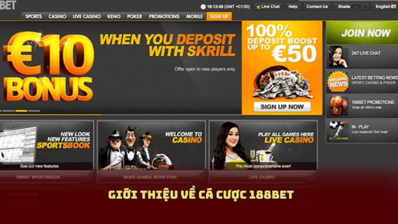 Giới thiệu về Cá Cược 188bet