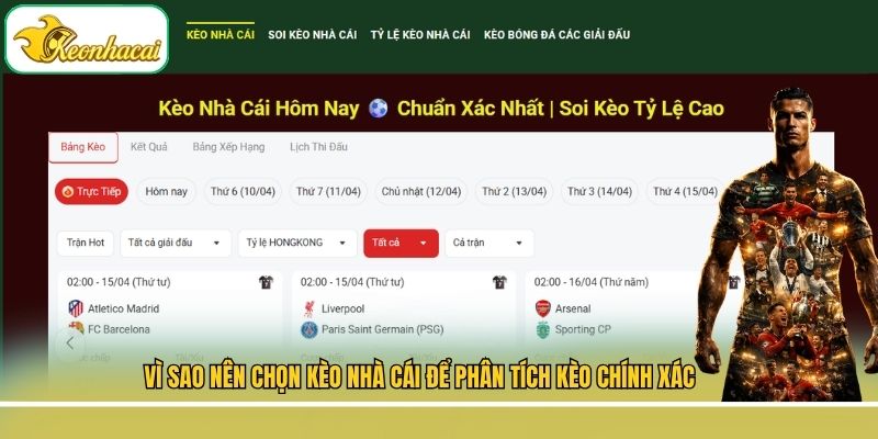 Kèo Nhà Cái 4 Lý Do Chọn tylekeonhacai.dev để soi kèo chuẩn
